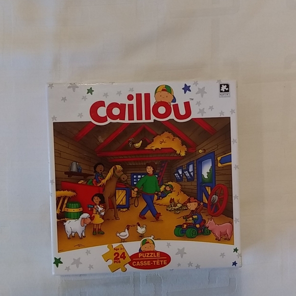 $5 or Free With A Bundle - Caillou 24 Piece Puzzle - Picture 1 of 4